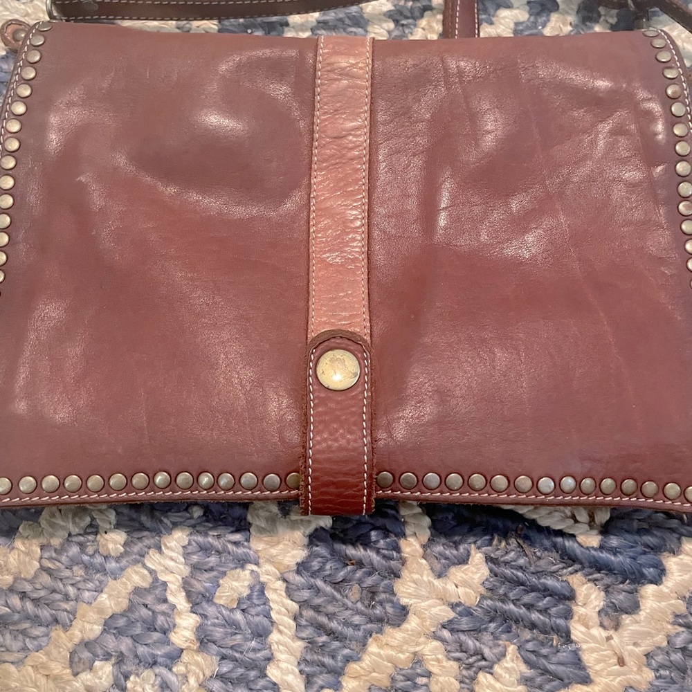Leather crossbody Bag